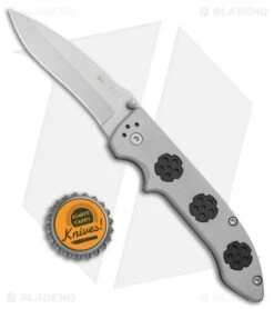 CRKT Wild Weasel Spring Assisted Knife (3.1" Bead Blast) 1000A -Blade HQ CRKT 1000A Wild Weasel SA BB BHQ 0376 jr bottlecap