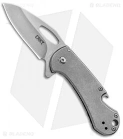 CRKT Bev-Edge Flipper Knife W/ Bottle Opener (2.5" Stonewash) 4630