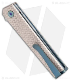 CRKT CEO Microflipper Liner Lock Knife Aluminum (2.36" Satin) -Blade HQ CRKT CEO Microflipper LL Grayish Aluminum Satin BHQ 178654 jr side