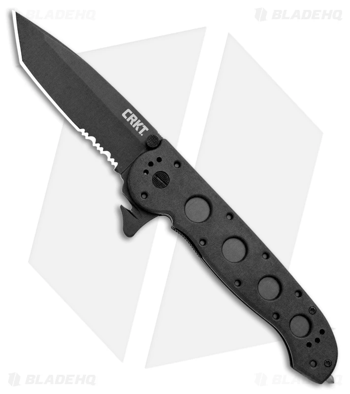 CRKT Carson M16-14ZLEK Tanto Law Enforcement Knife (3.75" Serr) 1 CRKT Carson M16-14ZLEK Tanto Law Enforcement Knife (3.75" Serr)
