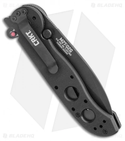 CRKT Carson M21-02G Flipper Knife Black G-10 (3" Black) 3 CRKT Carson M21-02G Flipper Knife Black G-10 (3" Black) - Image 3