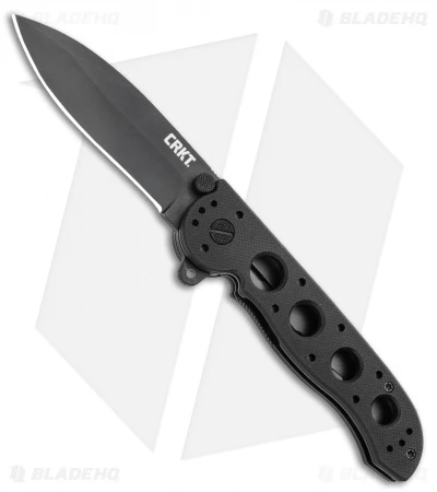 CRKT Carson M21-02G Flipper Knife Black G-10 (3" Black) 1 CRKT Carson M21-02G Flipper Knife Black G-10 (3" Black)