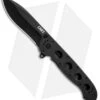 CRKT Carson M21-04G Big Dog Flipper Knife Black G-10 (3.875" Black)