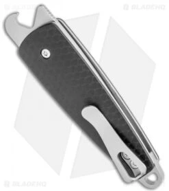 CRKT Dually Knife W/ Bottle Opener Black (2.5" Stonewash) 7086 -Blade HQ CRKT Dually Bottle Opener SW 7086 BHQ 119356 jr side