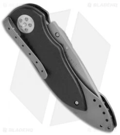 CRKT Elishewitz E-Lock Folding Knife (2.75" Bead Blast Serr) 7313 -Blade HQ CRKT Elishewitz E Lock bb serr 7313 BHQ 69068 er side