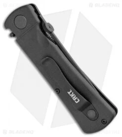 CRKT Folding Hissatsu Spring Assisted Knife (3.875" Black) 2903 -Blade HQ CRKT Folding Hissatsu SA Black 2903 BHQ 1948 jr side