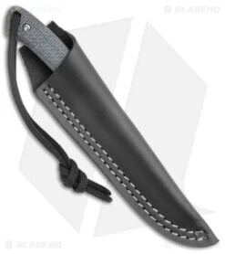 CRKT Folts Biwa Fixed Blade Knife Black Resin Infused Fiber (3" Satin) -Blade HQ CRKT Folts Biwa Fixed Blade Black Resin Infused Fiber BHQ 176876 jr sheath