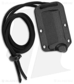 CRKT Folts Minimalist Cleaver Neck Knife Blackout (2.1" Black) 2383K -Blade HQ CRKT Folts Minimalist Cleaver Neck Blackout Black 2383K BHQ 119324 jr sheath large