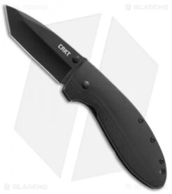 CRKT Krein Gungho Spring Assisted Knife Black G-10 (2.78" Black) 7740