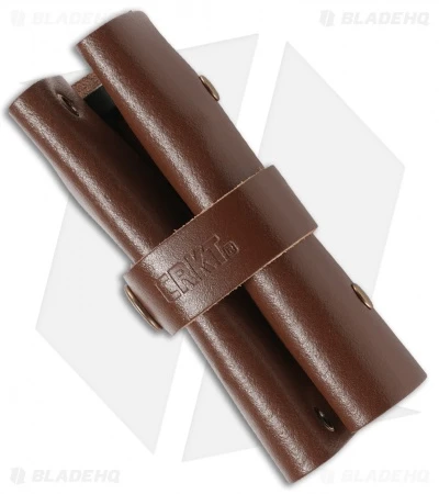 CRKT Wu Hex Bit Driver Tool Roll - Leather/Brass 9911 4 CRKT Wu Hex Bit Driver Tool Roll - Leather/Brass 9911 - Image 4