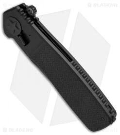 Blade HQ -Blade HQ CRKT Homefront Tactical Tanto LL Black Black Serr K260KKS BHQ 51833 jr spine