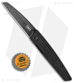 CRKT Inara Frame Lock Knife Black G-10 (2.75" Satin) 7140 -Blade HQ CRKT Inara FL Black G 10 Satin 7140 BHQ 103944 jr bottlecap