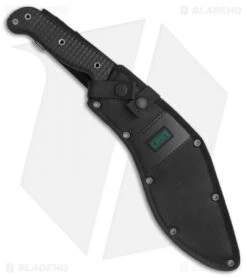 CRKT Johnson KUK Tactical Kukri Fixed Blade Knife (10.56" Black) 2742 -Blade HQ CRKT Johnson KUK Tactical Kukri black BHQ 76695 er sheath