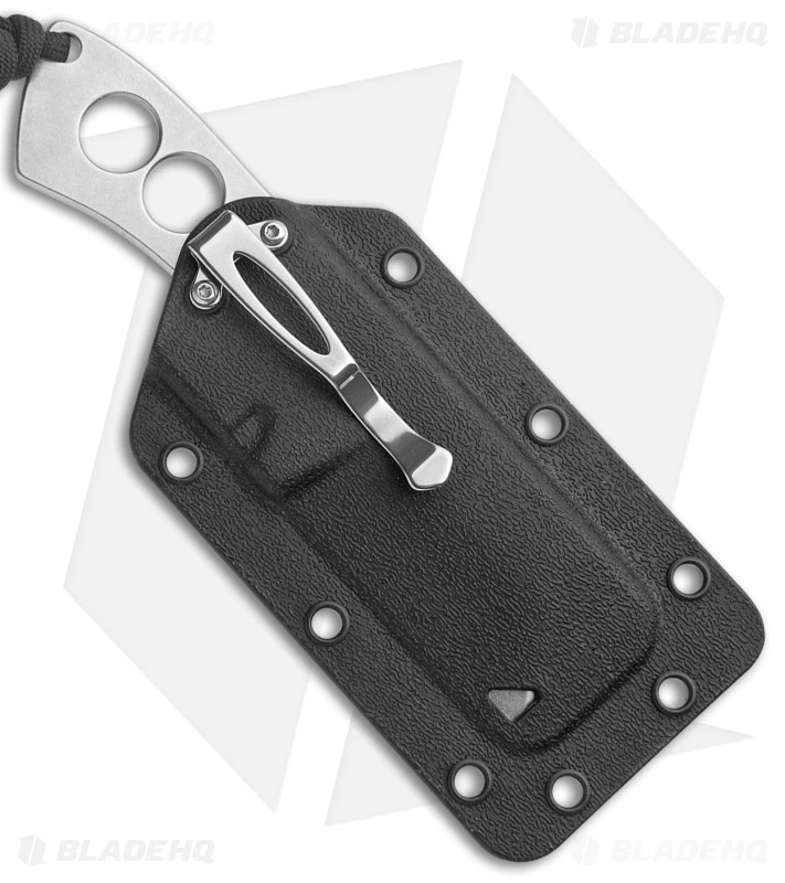 CRKT Jon Graham Razel Chisel Fixed Blade Knife Gray Stainless Steel (2" Steel) 3 CRKT Jon Graham Razel Chisel Fixed Blade Knife Gray Stainless Steel (2" Steel) - Image 3