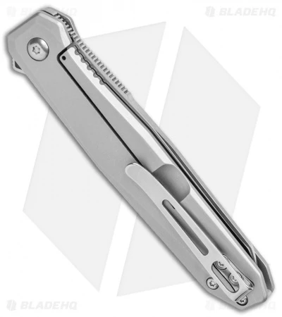 CRKT Ken Onion Facet Frame Lock Spring Assisted Flipper Knife (3.4" Satin) 3 CRKT Ken Onion Facet Frame Lock Spring Assisted Flipper Knife (3.4" Satin) - Image 3