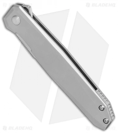 CRKT Ken Onion Facet Frame Lock Spring Assisted Flipper Knife (3.4" Satin) 2 CRKT Ken Onion Facet Frame Lock Spring Assisted Flipper Knife (3.4" Satin) - Image 2