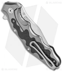 CRKT Ken Onion Motley Flipper Knife Carbon Fiber/Ti (Satin) K210CFXP -Blade HQ CRKT Ken Onion Motley CF Ti Satin K210CFXP BHQ 92296 jr side