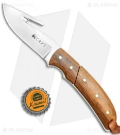 CRKT Kuskokwin Kommer Signature Hunter Fixed Blade Bamboo (3.3" Satin) 2820 -Blade HQ CRKT Kuskokwin Kommer Signature Hunter Blade Bamboo 2820 BHQ 69084 jr bottlecap