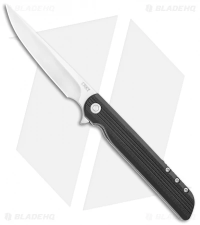 CRKT Large LCK + Spring Assisted Liner Lock Knife Black G-10 (3.6" Satin) 3810 1 CRKT Large LCK + Spring Assisted Liner Lock Knife Black G-10 (3.6" Satin) 3810