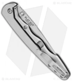 CRKT Lerch Flat Out OutBurst Assisted Knife Stainless Steel (3.57" Satin) 7016 -Blade HQ CRKT Lerch Flat Out OutBurst Assited SS Satin 7016 BHQ 92319 jr side