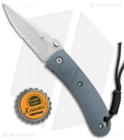 CRKT Lightfoot Urban Shark Liner Lock Knife Gray (2.5" Satin Serr) 7 CRKT Lightfoot Urban Shark Liner Lock Knife Gray (2.5" Satin Serr) -Blade HQ CRKT Lightfoot Urban Shark LL Gray Satin Serr LUS 11 BHQ 75703 jr bottlecap