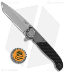 CRKT M40-02 Deadbolt Lock Knife Aluminum/GRN (3" Bead Blast) -Blade HQ CRKT M40 02 Deadbolt Lock Aluminum GRN BB BHQ 103617 jr bottlecap