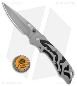 CRKT Lerch Moxie Knife Gray/Black Spring Assisted (3.29" Grey Plain) 1102 7 CRKT Lerch Moxie Knife Gray/Black Spring Assisted (3.29" Grey Plain) 1102 -Blade HQ CRKT Merch Moxie Gray Black SA Grey Plain 1102 BHQ 18527 jr bottlecap