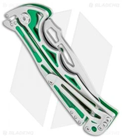 CRKT Nirk Tighe 2 Knife Green Stainless Steel (3.2" Satin) 5241 6 CRKT Nirk Tighe 2 Knife Green Stainless Steel (3.2" Satin) 5241 -Blade HQ CRKT Nirk Tighe 2 Green SS Satin 5241 BHQ 119341 jr side