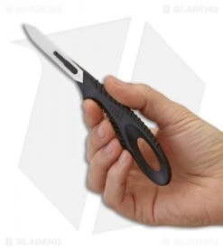 CRKT PDK Precision Disposable Knife Kit - Black (Set Of 4) 2393K -Blade HQ CRKT PDK precision disposable knife kit black 2393K BHQ 51853 er hand