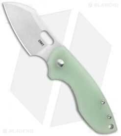 CRKT Pilar Frame Lock Knife Natural G-10 BHQ Exclusive (2.4" Stonewash D2)