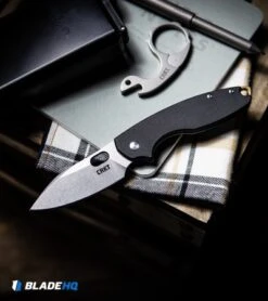 CRKT Pilar III Frame Lock Knife Black G-10 (3" Stonewash D2) 5317D2 -Blade HQ CRKT Pilar III Frame Lock Knife Black G 10 Stonewash D2 5317D2 BHQ 119343 kp loadout web