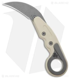 CRKT Provoke Kinematic Morphing Karambit Knife Sand Grivory (2.4" SW) 4041S