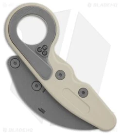 CRKT Provoke Kinematic Morphing Karambit Knife Sand Grivory (2.4" SW) 4041S -Blade HQ CRKT Provoke Kinematic Morphing Karambit Knife Sand Grivory 2in SW BHQ 210147 td side large