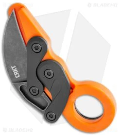 CRKT Provoke Orange Kinematic Morphing Karambit Folding Knife (2.4" Black) 4041O -Blade HQ CRKT Provoke Orange Kinematic Morphing Karambit Folding Knife Black 4041O BHQ 119340 jr side large