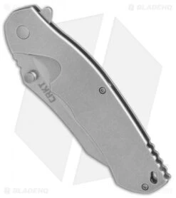 CRKT Rasp Frame Lock Flipper Knife Stainless Steel (3.67" Stonewash) 2081 6 CRKT Rasp Frame Lock Flipper Knife Stainless Steel (3.67" Stonewash) 2081 -Blade HQ CRKT Rasp Stainless steel sw BHQ 76686 er spine