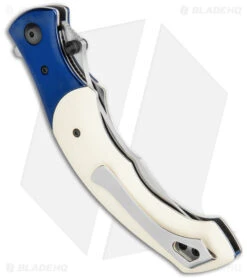 CRKT Ritual Spring Assisted Knife Ivory Micarta (4.5" Satin)7471 -Blade HQ CRKT Ritual Spring Assisted Knife Ivory Micarta 4in Satin BHQ 199367 td side large