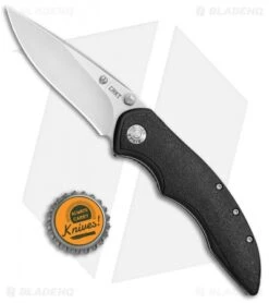 CRKT Ruger Knives High-Brass Spring Assisted Knife Black (3.19" Satin) R2601 7 CRKT Ruger Knives High-Brass Spring Assisted Knife Black (3.19" Satin) R2601 -Blade HQ CRKT Ruger High Brass SA Black Satin R2601 BHQ 76850 jr bottlecap