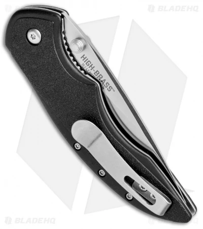 CRKT Ruger Knives High-Brass Spring Assisted Knife Black (3.19" Satin) R2601 3 CRKT Ruger Knives High-Brass Spring Assisted Knife Black (3.19" Satin) R2601 - Image 3