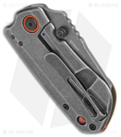 CRKT Schwarz Overland Compact Frame Lock Knife OD Green G-10 (2.24" Black) 6277 -Blade HQ CRKT Schwarz Overland Compact FL OD Green G 10 BW BHQ 178658 jr side