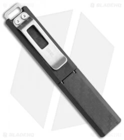 CRKT Scribe Fixed Blade Knife Black GRN (1.8" Stonewash) 2425 -Blade HQ CRKT Scribe Fixed Blade Black GRN SW 2425 BHQ 119327 jr sheath