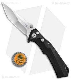 CRKT Tighe Tac Two Tanto Automatic Knife GRN (3.25" Satin) 5235-Conv -Blade HQ CRKT Tighe Tac Two Tanto GRN CONV CRKT 5235 BHQ 71811 jr bottlecap