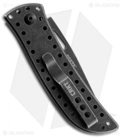 CRKT Desta Lock Back Folding Knife (2.50" Black Stonewash) 2784 -Blade HQ CRKT desta 2784 er side