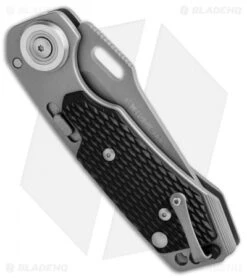 CRKT Hawk D.O.G. Manual Folding Knife (3.5" Bead Blast Serr) 4514 -Blade HQ CRKT hawk DOG bb serr 4515 BHQ 50108 er side