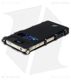 CRKT INoxCase Stainless Steel IPhone 4/4S Case (Black) INOX4K2