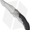 CRKT Elishewitz Pharaoh Automatic Conversion Knife Black Zytel (3.6" Serr) 1131