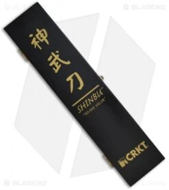 CRKT Shinbu Fixed Blade Tanto Combat Knife (9.25" Satin) 2915N -Blade HQ crkt 2915 shinbu case