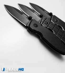 CRKT Burnley Squid Frame Lock Knife (2.25" Black SW) 2490KS -Blade HQ crkt burnley squid cf grid bsw white dl
