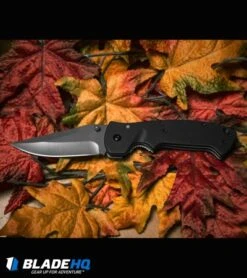 CRKT Crawford Kasper Liner Lock Knife (3.75" Gray) 6773Z -Blade HQ crkt crasford kasper 6773Z BHQ 7141 dl