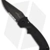 CRKT Crawford Kasper Liner Lock Knife (3.75" Black Serr) 6783Z