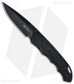 CRKT Fire Spark Tactical Spring Assisted Knife (Black PLN) 1050K